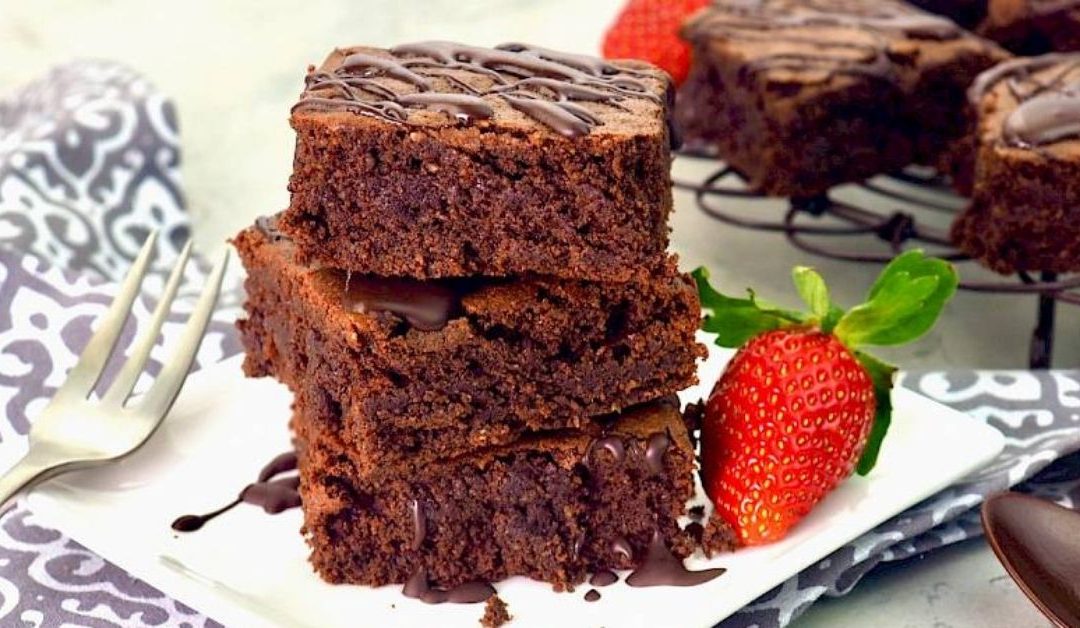 Healthy Fudgy Chocolate Brownies