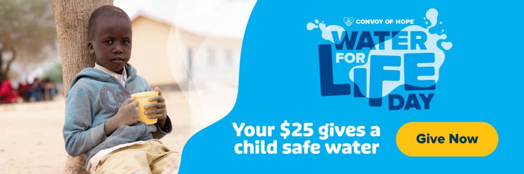 Water For Life Day banner